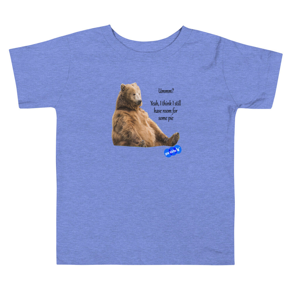 STUFFED BEAR - YOUNICHELY - Toddler Short Sleeve Tee