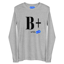 Load image into Gallery viewer, BE POSITIVE - YOUNICHELY - Unisex Long Sleeve Tee
