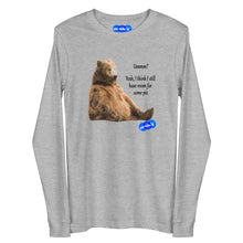 Load image into Gallery viewer, STUFFED BEAR - YOUNICHELY - Unisex Long Sleeve Tee
