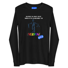 Load image into Gallery viewer, JUSTICE - YOUNICHELY - Unisex Long Sleeve Tee
