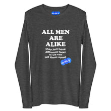 Load image into Gallery viewer, ALL MEN ARE ALIKE - YOUNICHELY - Unisex Long Sleeve Tee
