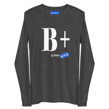 Load image into Gallery viewer, BE POSITIVE - YOUNICHELY - Unisex Long Sleeve Tee
