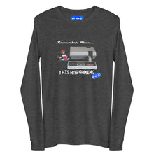 Load image into Gallery viewer, REMEMBER WHEN...GAMING - YOUNICHELY - Unisex Long Sleeve Tee
