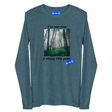 Load image into Gallery viewer, I&#39;M NOT LOST - YOUNICHELY - Unisex Long Sleeve Tee
