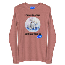 Load image into Gallery viewer, DIFFERENCES ASIDE - YOUNICHELY - Unisex Long Sleeve Tee
