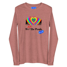 Load image into Gallery viewer, WE ARE THE PEOPLE - YOUNICHELY - Unisex Long Sleeve Tee
