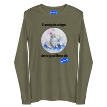 Load image into Gallery viewer, DIFFERENCES ASIDE - YOUNICHELY - Unisex Long Sleeve Tee
