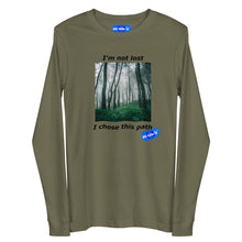 Load image into Gallery viewer, I&#39;M NOT LOST - YOUNICHELY - Unisex Long Sleeve Tee

