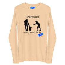 Load image into Gallery viewer, I LOVE MY DADDIES - YOUNICHELY - Unisex Long Sleeve Tee
