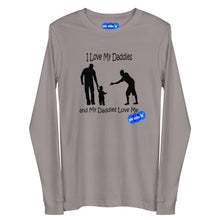 Load image into Gallery viewer, I LOVE MY DADDIES - YOUNICHELY - Unisex Long Sleeve Tee
