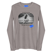 Load image into Gallery viewer, LONG ROAD - YOUNICHELY - Unisex Long Sleeve Tee
