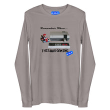Load image into Gallery viewer, REMEMBER WHEN...GAMING - YOUNICHELY - Unisex Long Sleeve Tee
