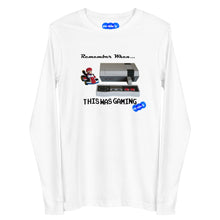 Load image into Gallery viewer, REMEMBER WHEN...GAMING - YOUNICHELY - Unisex Long Sleeve Tee
