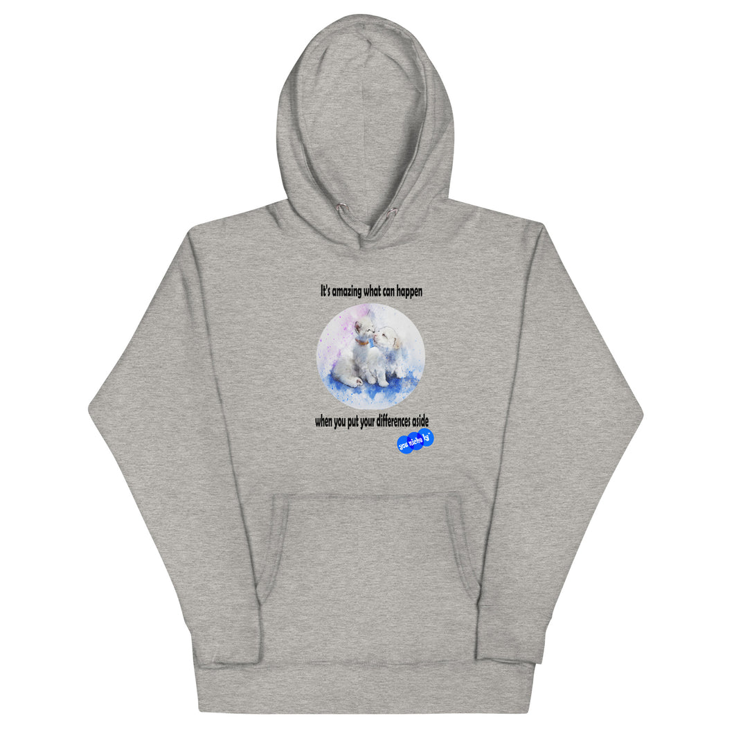 DIFFERENCES ASIDE - YOUNICHELY - Unisex Hoodie