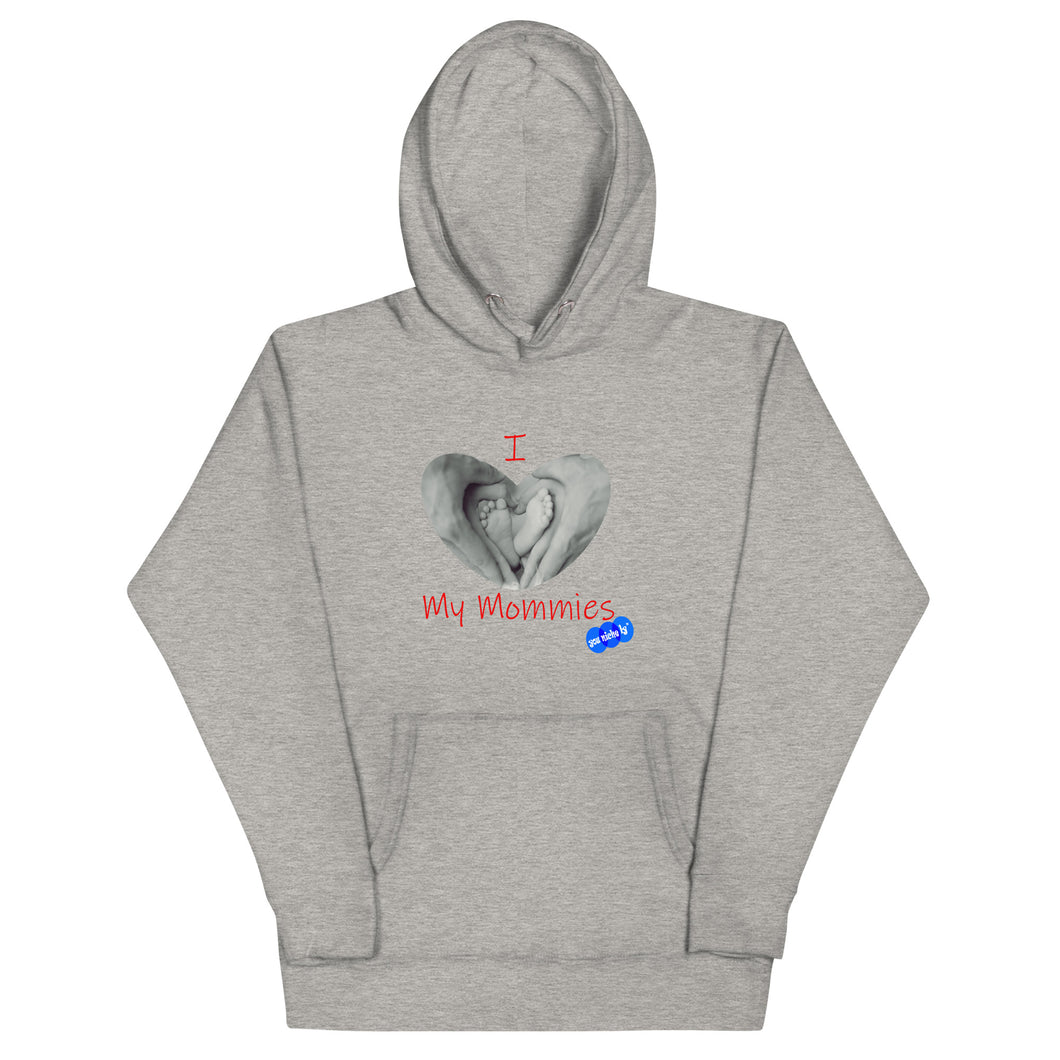 I LOVE MY MOMMIES - YOUNICHELY - Unisex Hoodie
