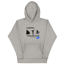 Load image into Gallery viewer, I SURVIVED...NO HELMET - YOUNICHELY - Unisex Hoodie
