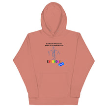 Load image into Gallery viewer, JUSTICE - YOUNICHELY - Unisex Hoodie
