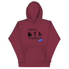 Load image into Gallery viewer, I SURVIVED...NO HELMET - YOUNICHELY - Unisex Hoodie
