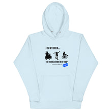 Load image into Gallery viewer, I SURVIVED...NO HELMET - YOUNICHELY - Unisex Hoodie
