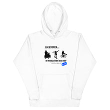 Load image into Gallery viewer, I SURVIVED...NO HELMET - YOUNICHELY - Unisex Hoodie
