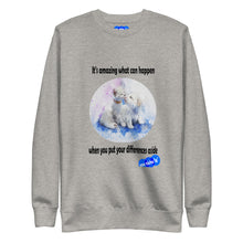 Load image into Gallery viewer, DIFFERENCES ASIDE - YOUNICHELY - Unisex Premium Sweatshirt
