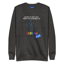 Load image into Gallery viewer, JUSTICE - YOUNICHELY - Unisex Premium Sweatshirt
