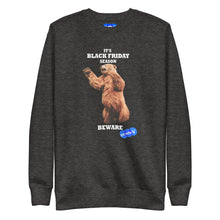 Load image into Gallery viewer, BLACK FRIDAY BEAR - YOUNICHELY - Unisex Premium Sweatshirt
