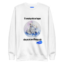 Load image into Gallery viewer, DIFFERENCES ASIDE - YOUNICHELY - Unisex Premium Sweatshirt
