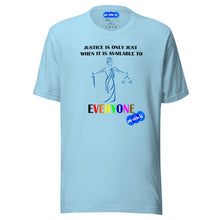 Load image into Gallery viewer, JUSTICE - YOUNICHELY - Unisex t-shirt
