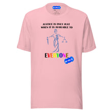 Load image into Gallery viewer, JUSTICE - YOUNICHELY - Unisex t-shirt
