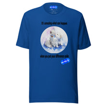 Load image into Gallery viewer, DIFFERENCES ASIDE - YOUNICHELY - Unisex t-shirt
