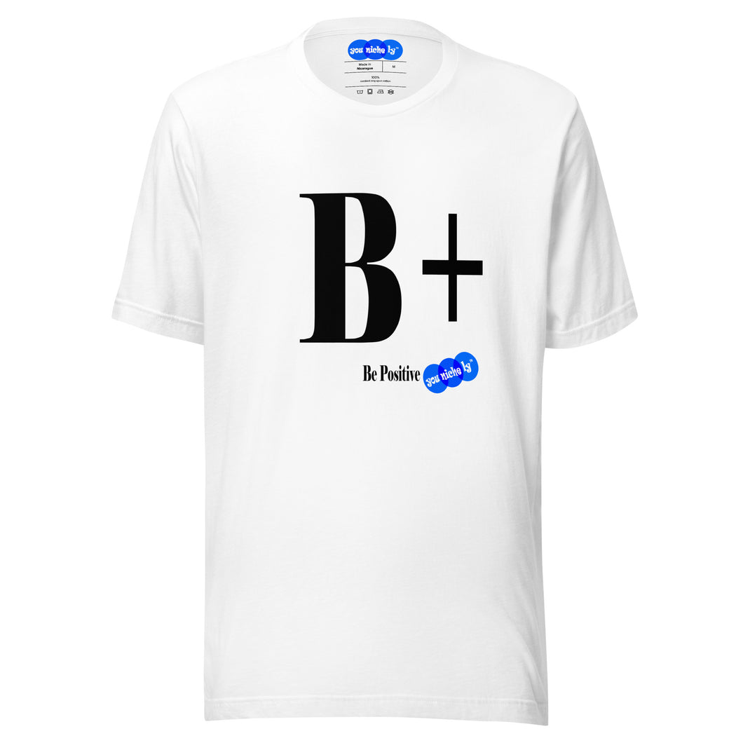 BE POSITIVE - YOUNICHELY - Unisex t-shirt