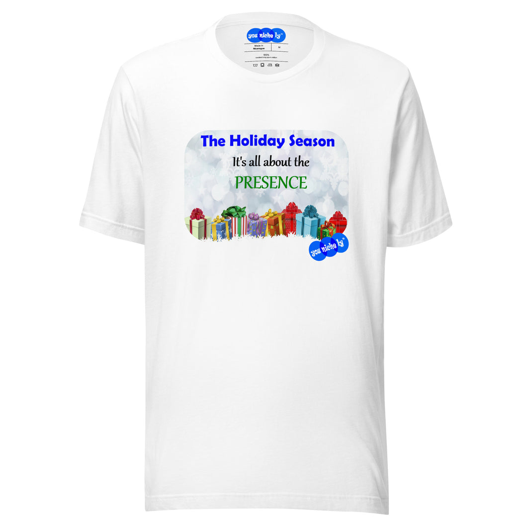 HOLIDAY PRESENTS - YOUNICHELY - Unisex t-shirt