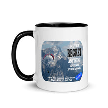 Load image into Gallery viewer, NEVER REGRET - YOUNICHELY - Mug with Color Inside
