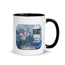 Load image into Gallery viewer, NEVER REGRET - YOUNICHELY - Mug with Color Inside
