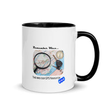 Load image into Gallery viewer, REMEMBER WHEN...GPS NAVIGATOR - YOUNICHELY - Mug with Color Inside
