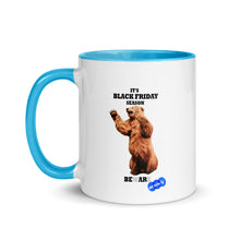 Load image into Gallery viewer, BLACK FRIDAY BEAR - YOUNICHELY - Mug with Color Inside
