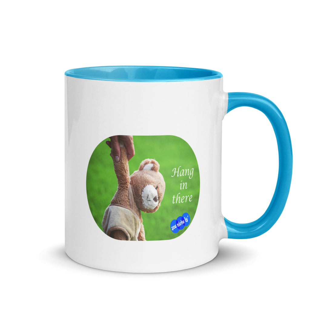 HANG IN THERE - YOUNICHELY - Mug with Color Inside