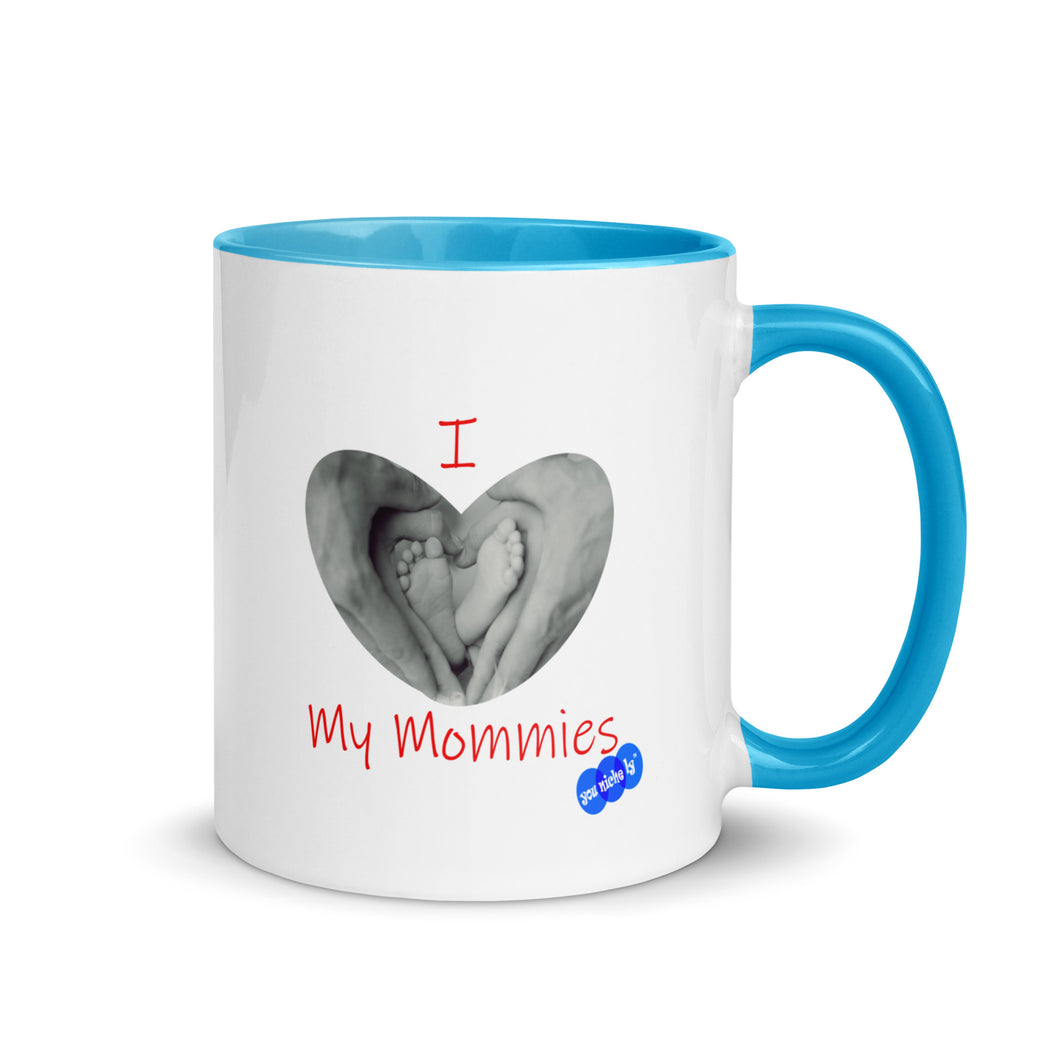 I LOVE MY MOMMIES - YOUNICHELY - Mug with Color Inside