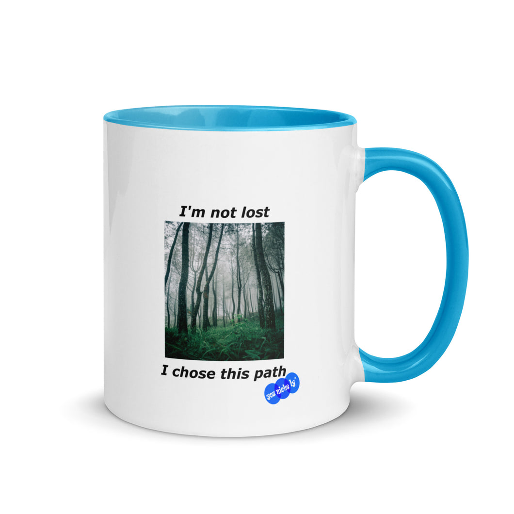 I'M NOT LOST - YOUNICHELY - Mug with Color Inside