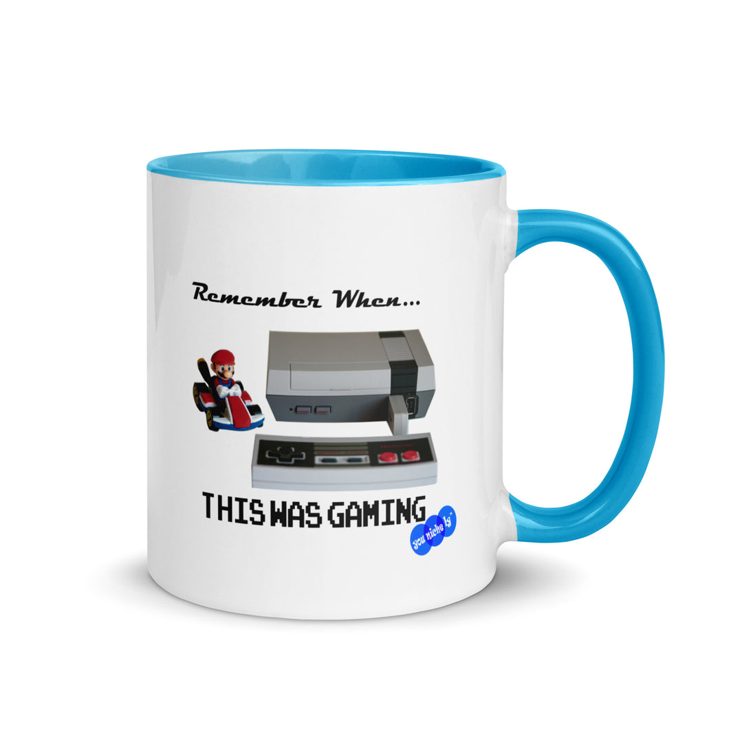 REMEMBER WHEN...GAMING - YOUNICHELY - Mug with Color Inside