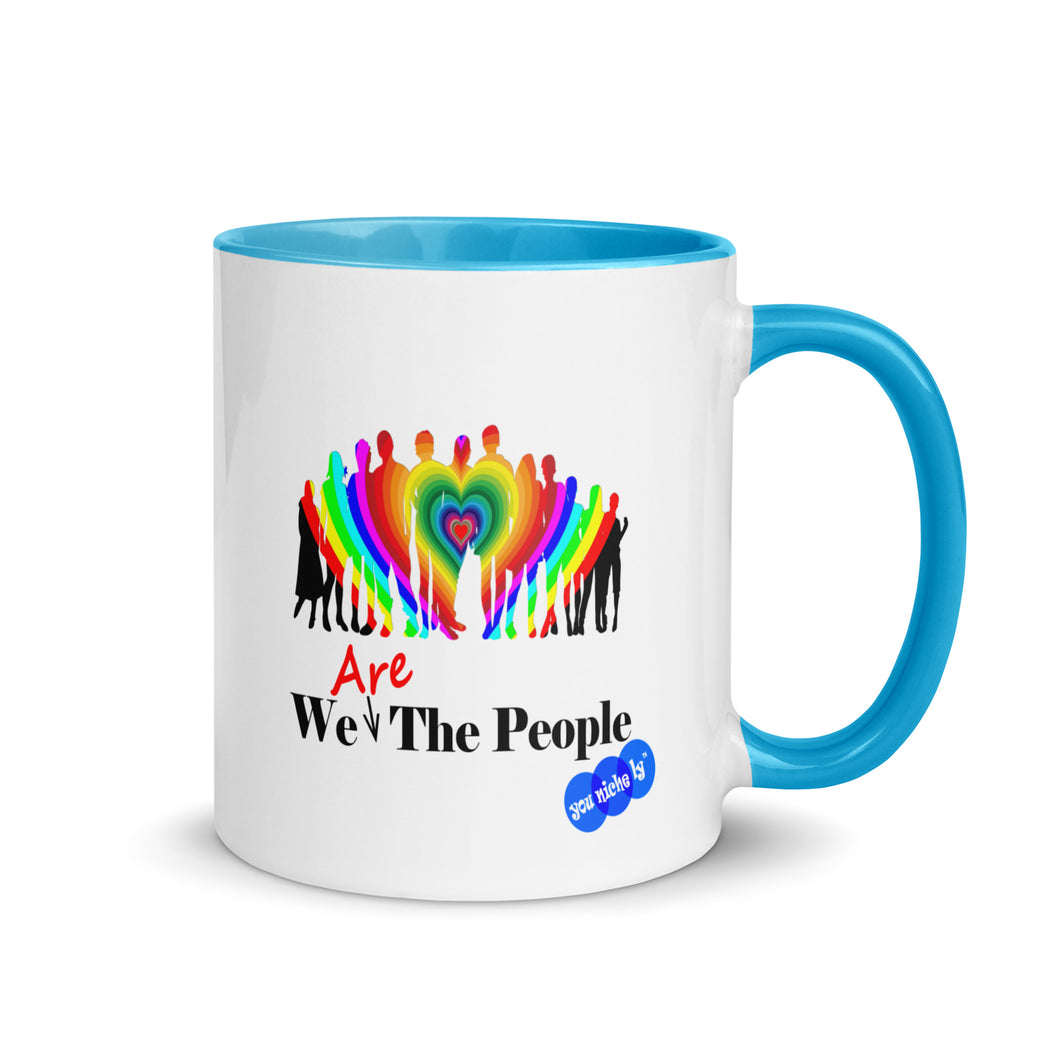 WE ARE THE PEOPLE - YOUNICHELY - Mug with Color Inside