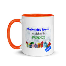 Load image into Gallery viewer, HOLIDAY PRESENTS - YOUNICHELY - Mug with Color Inside
