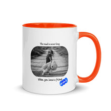 Load image into Gallery viewer, LONG ROAD - YOUNICHELY - Mug with Color Inside
