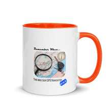 Load image into Gallery viewer, REMEMBER WHEN...GPS NAVIGATOR - YOUNICHELY - Mug with Color Inside
