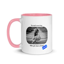 Load image into Gallery viewer, LONG ROAD - YOUNICHELY - Mug with Color Inside
