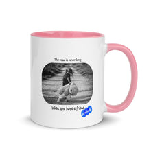 Load image into Gallery viewer, LONG ROAD - YOUNICHELY - Mug with Color Inside

