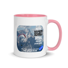 Load image into Gallery viewer, NEVER REGRET - YOUNICHELY - Mug with Color Inside
