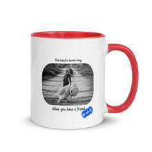 Load image into Gallery viewer, LONG ROAD - YOUNICHELY - Mug with Color Inside
