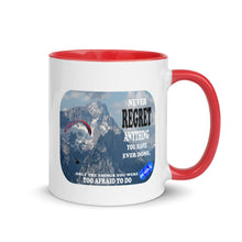 Load image into Gallery viewer, NEVER REGRET - YOUNICHELY - Mug with Color Inside
